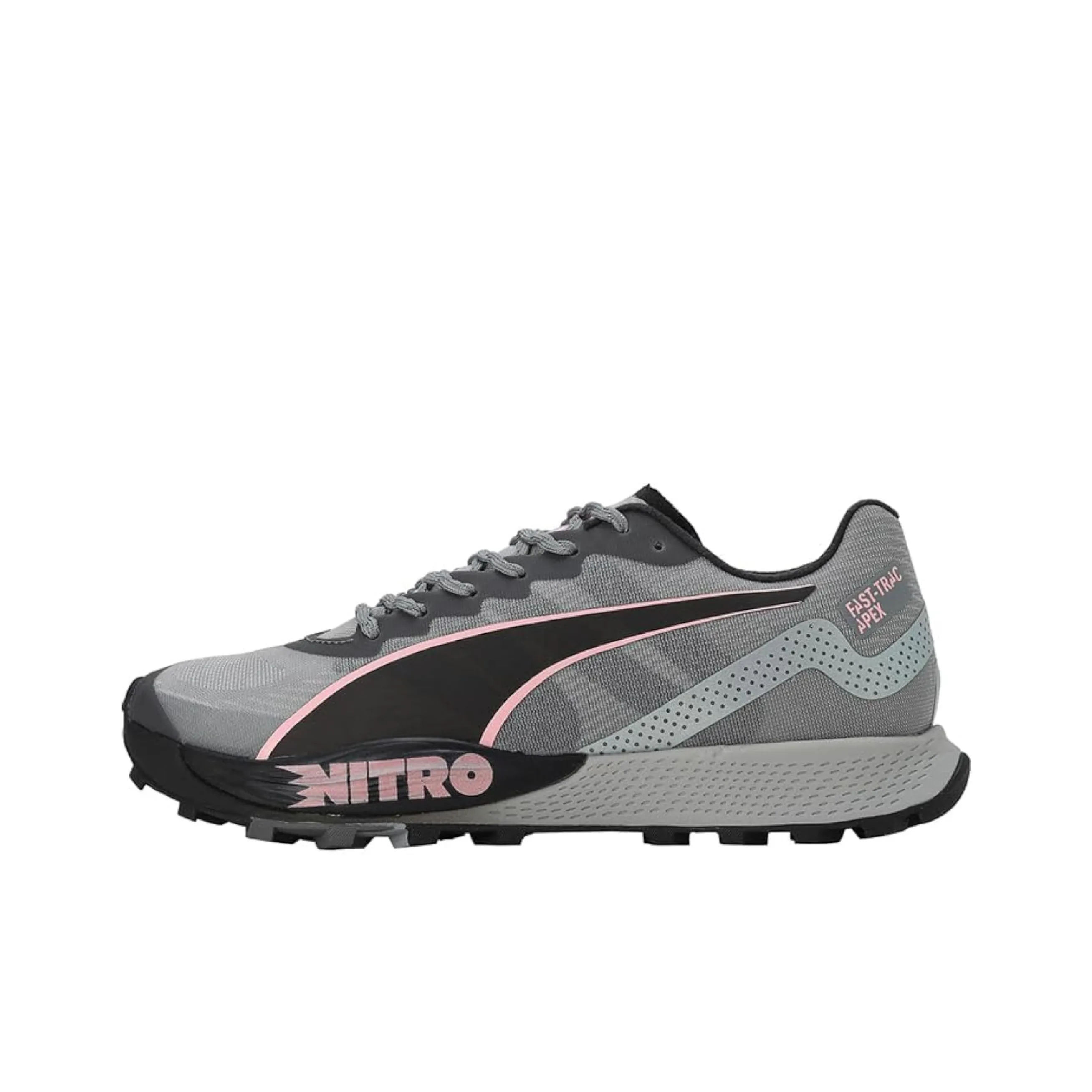 PUMA Fast Trac Apex Nitro Trail Running Shoes 'Grey Black' Women's
