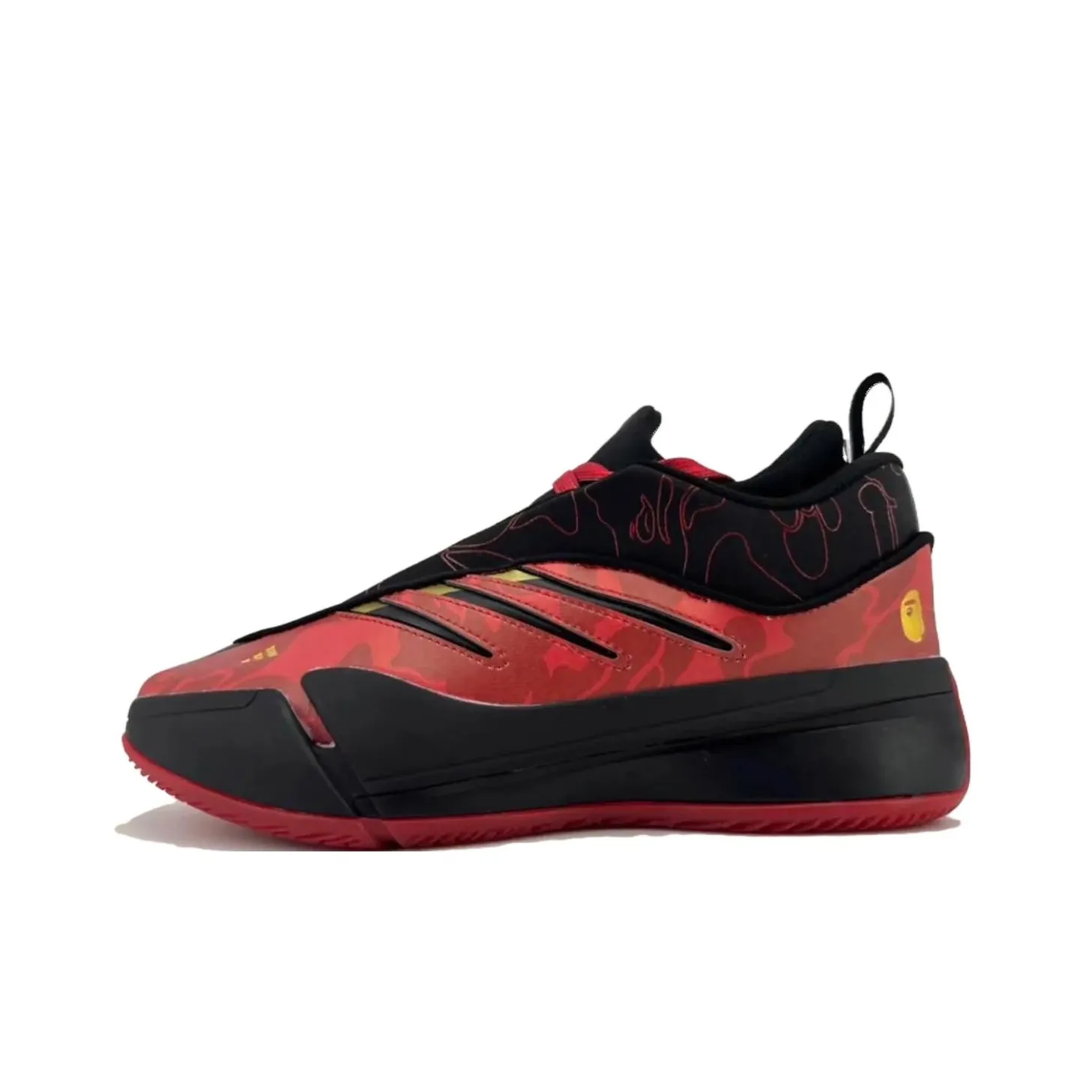 Adidas Dame 9 Bape Black Red