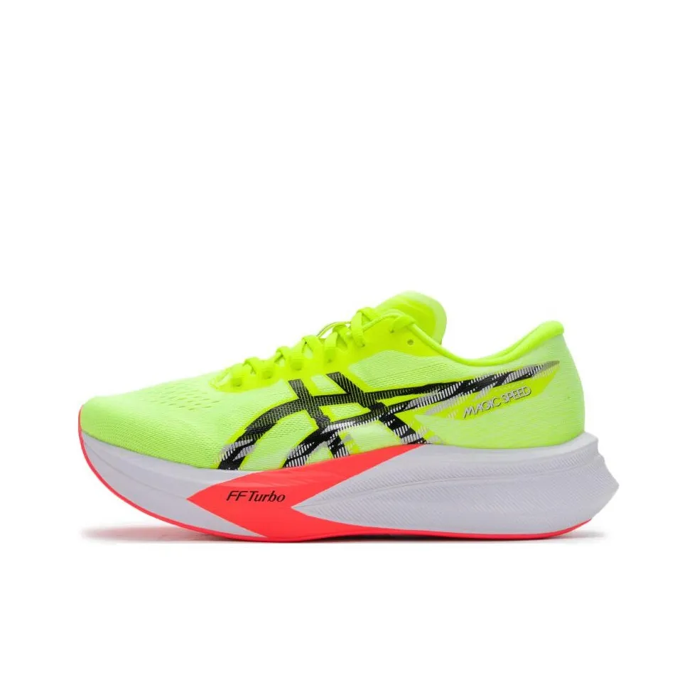 Asics MAGIC SPEED 4 Low Top Training Racing Marathon Running Shoes Men's Yellow Black