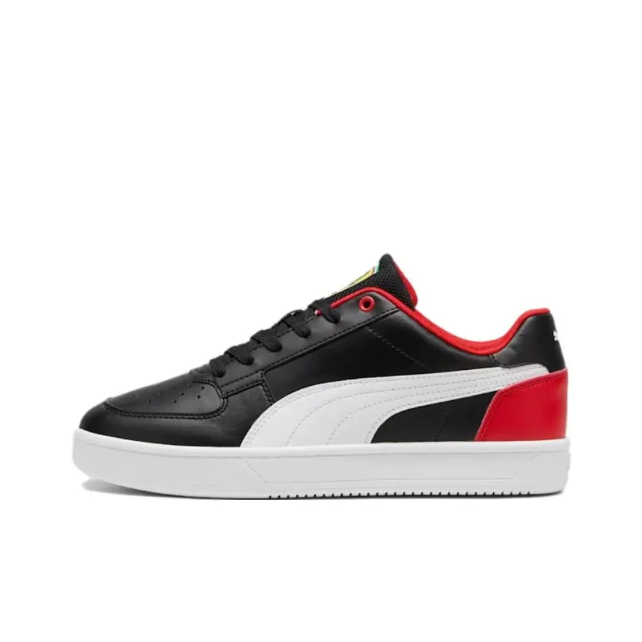 PUMA Scuderia Ferrari Low Top Skateboard Shoes Men's Black