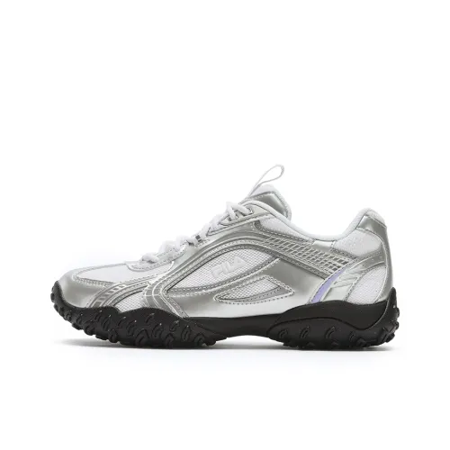 FILA Галька Повседневная обувь Низкий Топ Серебристый/FILA Белый Женская