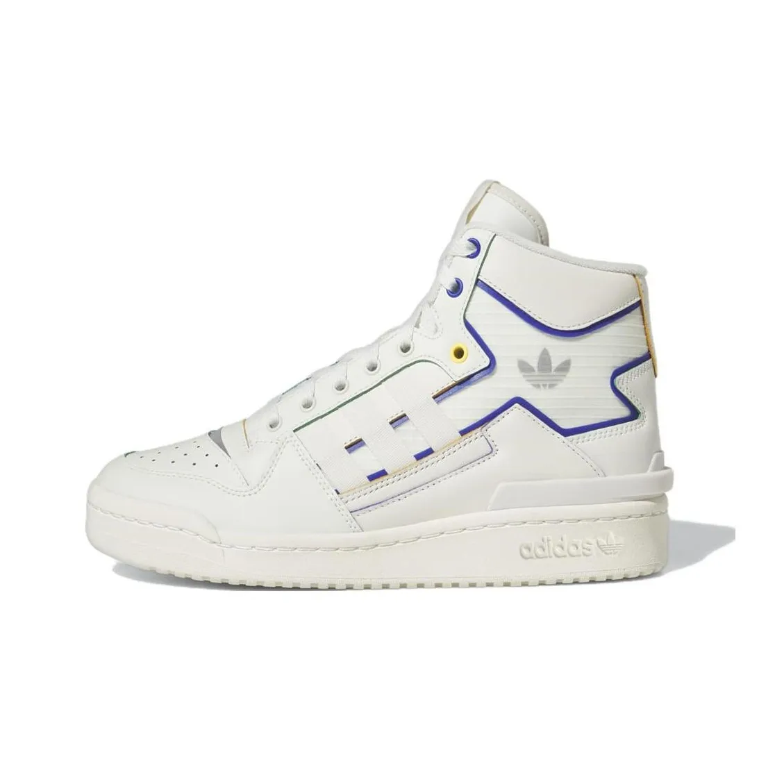 Adidas Forum Exhibit Mid 'Blue' Sneakers