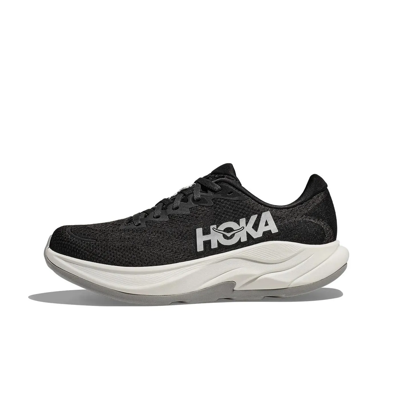 HOKA ONE ONE Slip-resistant Abrasion-resistant Low-top Беговые кроссовки Мужские Черно-белые