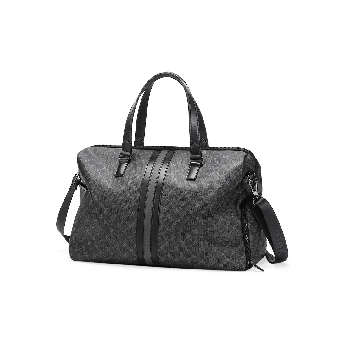 POLO PVC Synthetic Leather Shoulder Bag Crossbody Bag Men
s Travel Bag 28L Men
s Multicolor