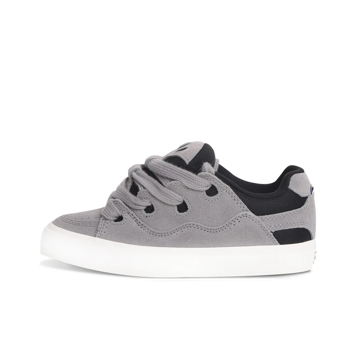 Ollieskate Low Top Skateboard Shoes Unisex Dark Gray