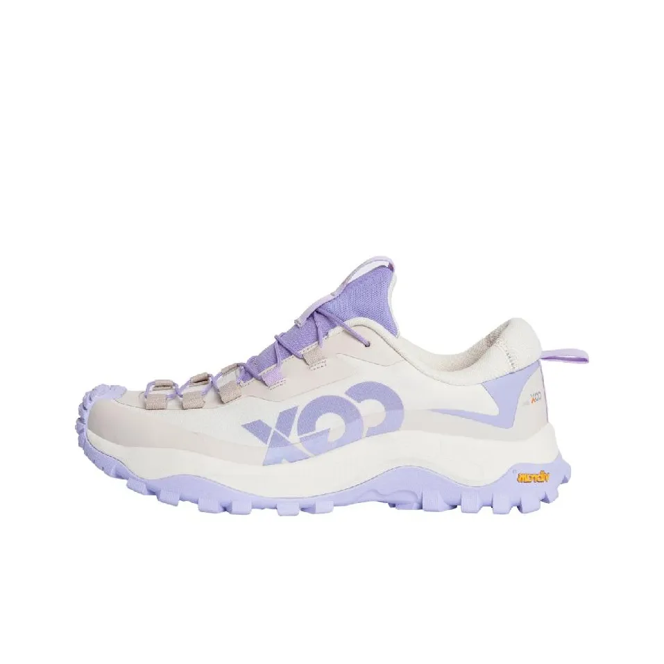 CGX Cushioned Slip-Resistant Low-Top Outdoor Shoes Women's Vanilla Purple Online And Offline Same Style