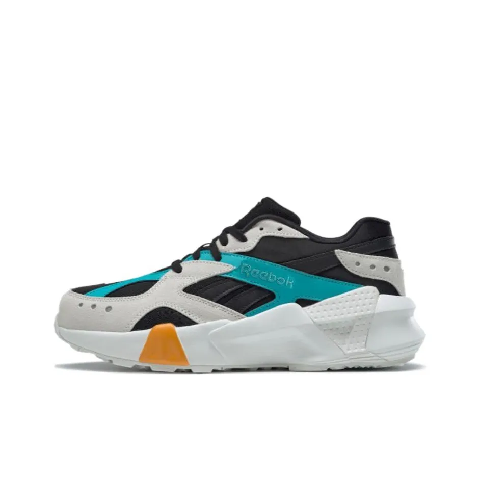 Gigi Hadid x Reebok совместный бренд Aztrek Двойная амортизация и дышащий низкий топ повседневный унисекс черный синий