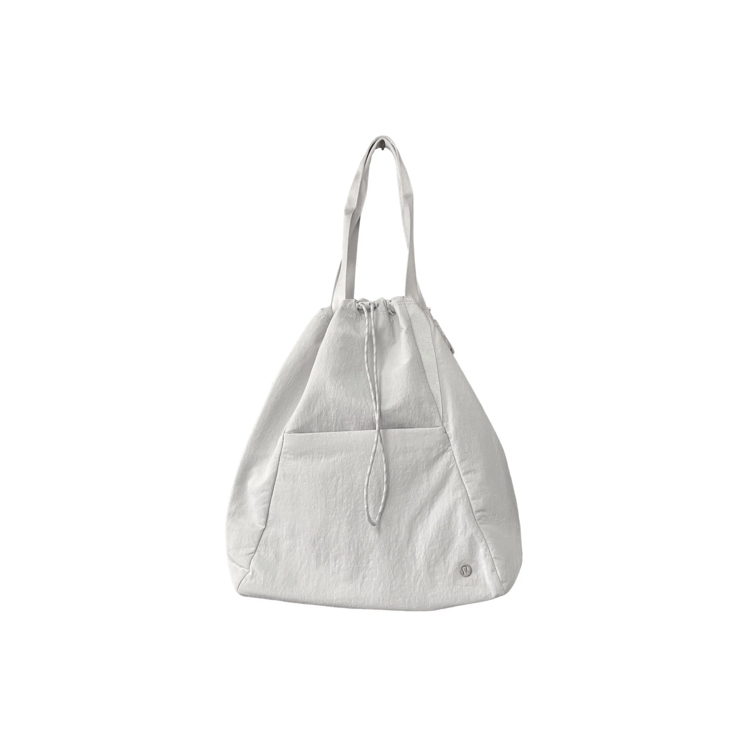 Lululemon Polyester Handbag, Shoulder Bag Women's Steam Gray