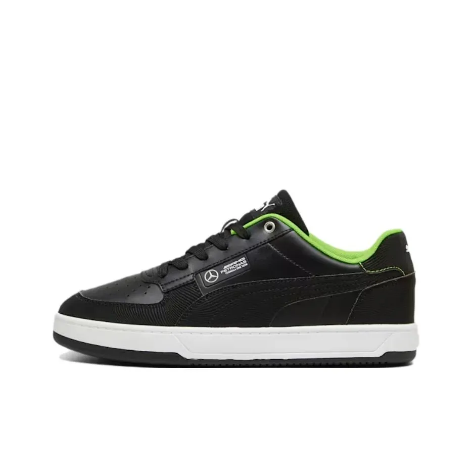 PUMA Mercedes Amg Slip Resistant, Abrasion Resistant, Breathable Low Top Skateboard Shoes Unisex Black