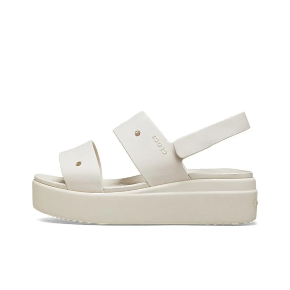 Crocs Пляжные сандалии Женские Белые Серые