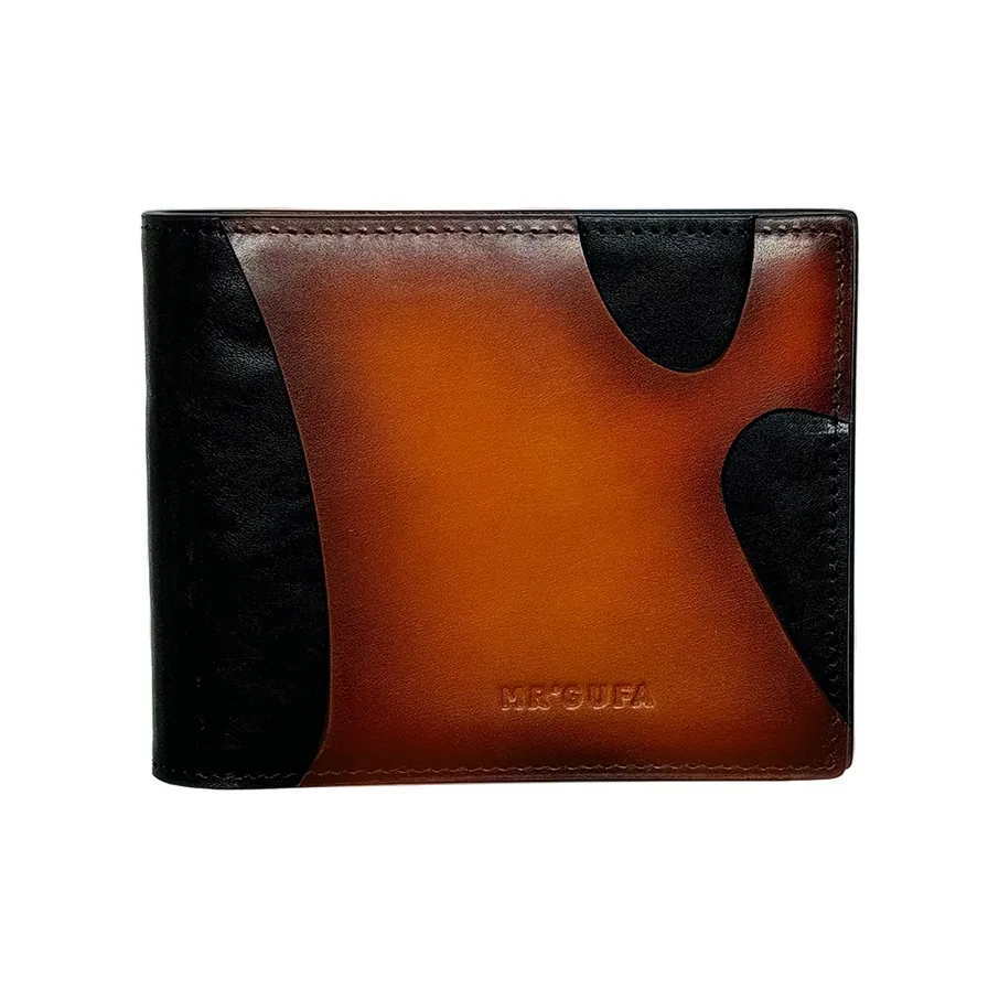 MR
GUFA Cow Leather Wallet Men
s Black 
Brown