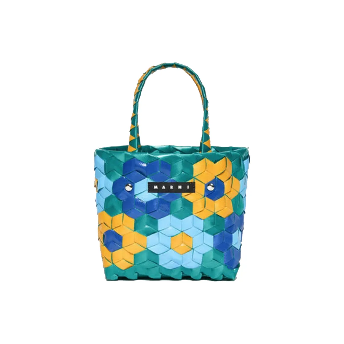 MARNI Полипропиленовая сумка для детей изумрудно-зеленый