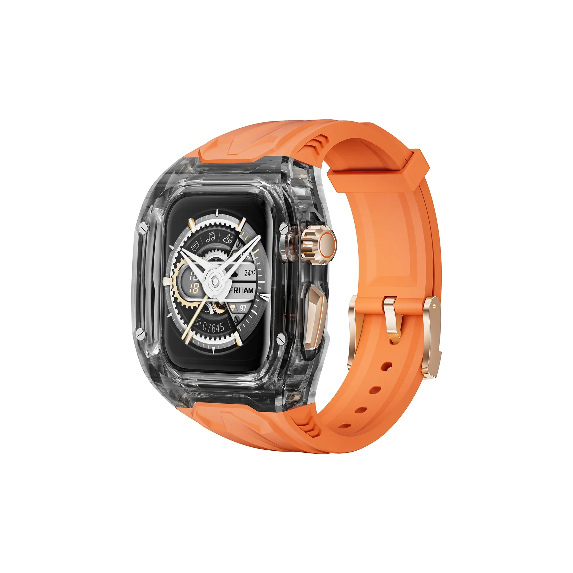 IKYOU Ремешок Apple Совместимость Резиновый Материал