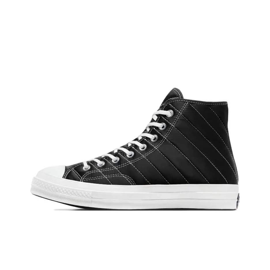 Converse Chuck 70 Устойчивые к истиранию Дышащие Высокие Кеды Унисекс Черные