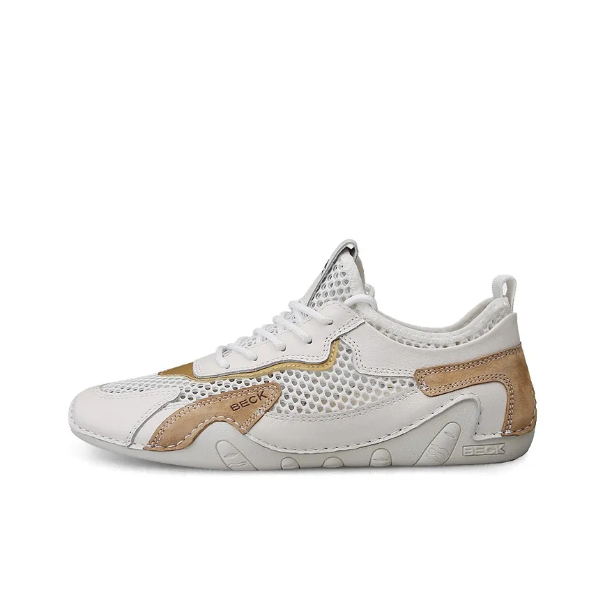 BECK Casual Shoes Men's White 2023 New Arrival