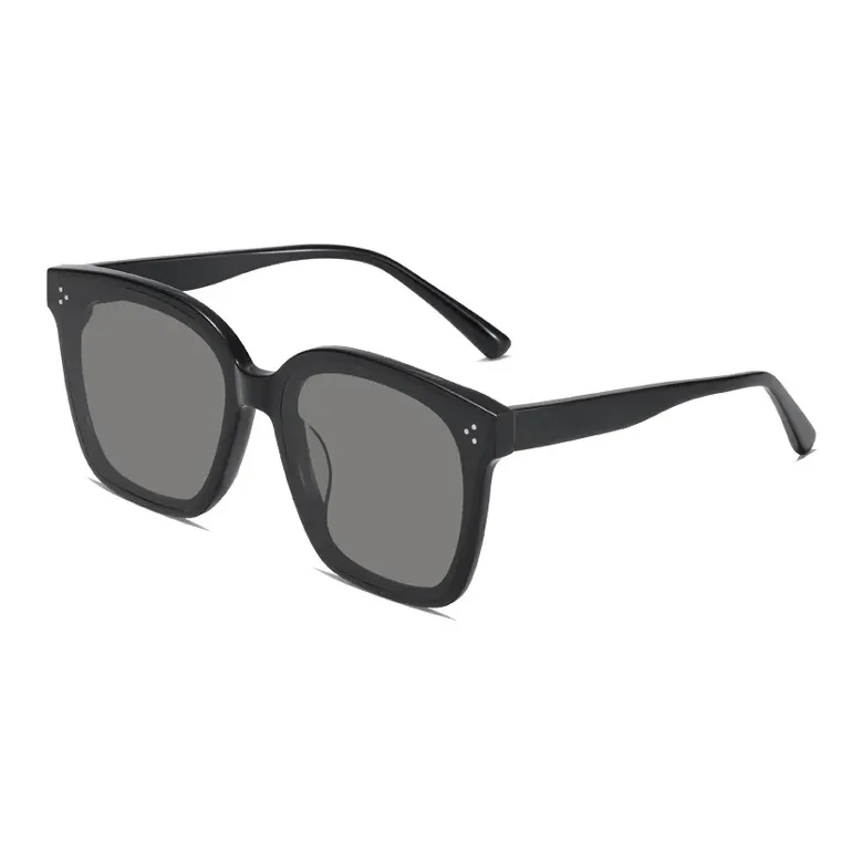 KeiTi Пластиковая оправа Квадратные Солнцезащитные очки Унисекс