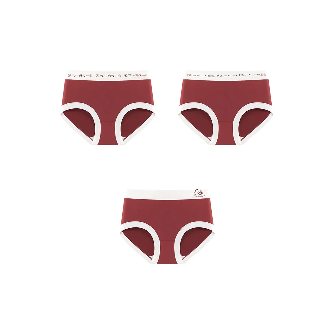 PLANDOO Underpants Women's 3 Pack