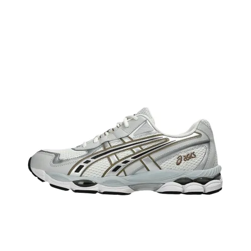 Asics Гель NYC 2055 Беговые кроссовки Низкие Бежевые Серые Коричневые Унисекс