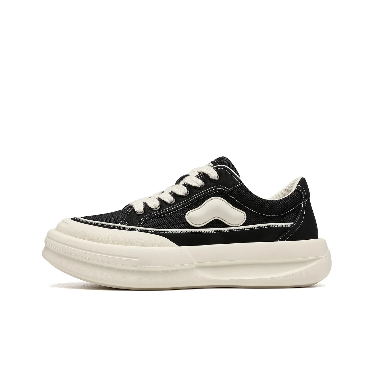 TRUMPPIPE Anti Slip Wear Resistant Low Top Canvas Shoes Men's Black