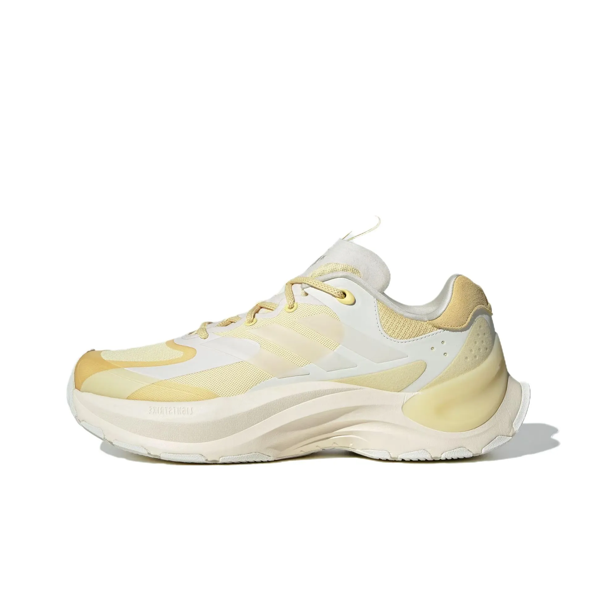 Adidas Maxxwavy Slip Resistant Abrasion Resistant Low Top Crepe Sole Shoes Unisex Yellow Adidas Maxxwavy Противоскользящие устойчивые к истиранию низкий топ кроп-соль унисекс желтый
