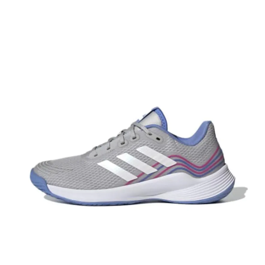 Adidas Novaflight Volleyball Grey Cloud White Silver Dawn Women's