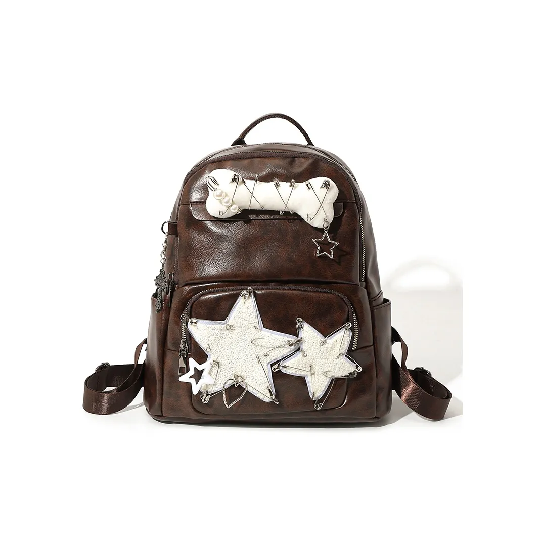 MASTER CANVAS Backpacks Brown Shopping Bag