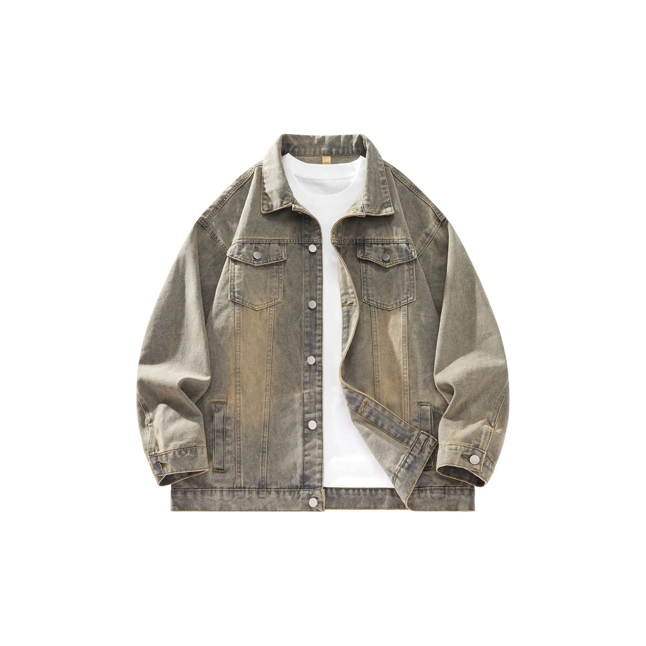 LA'T.WEEKEND Fall Denim Jackets Unisex