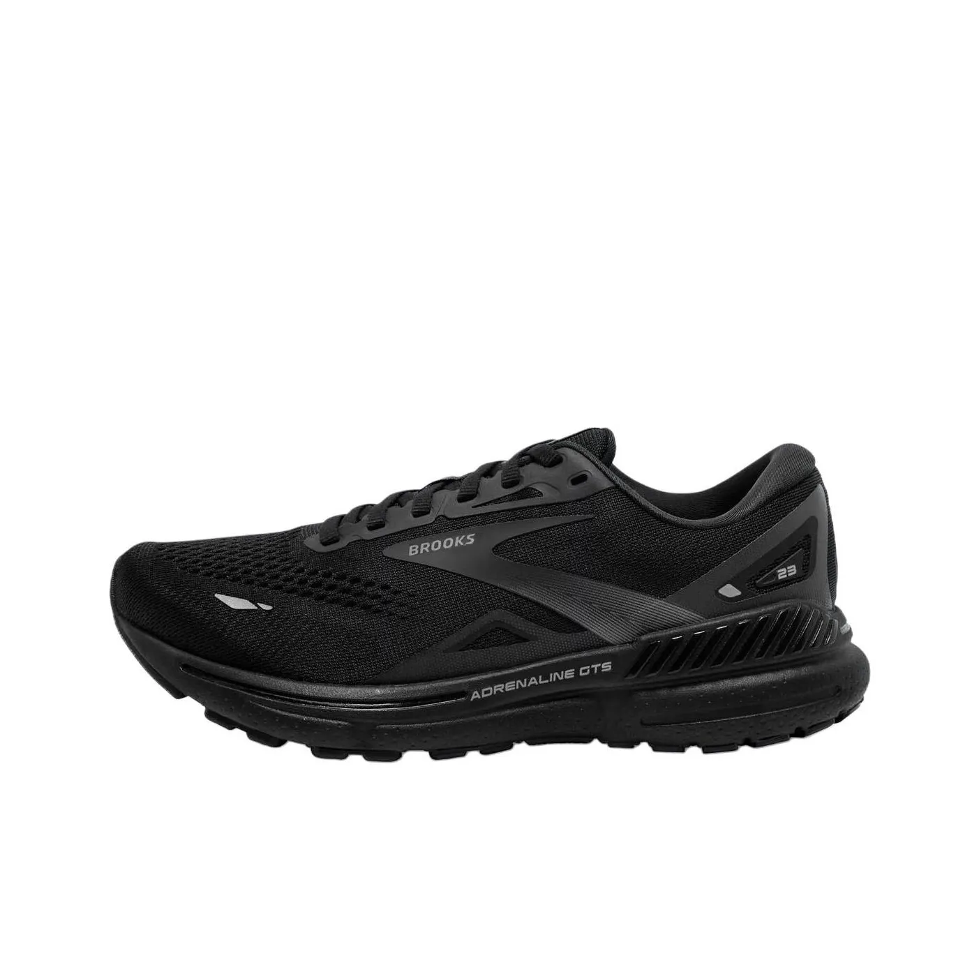 Brooks Adrenaline GTS Cushioning, Wear Resistant Low Top Running Shoes Women's Black Gray