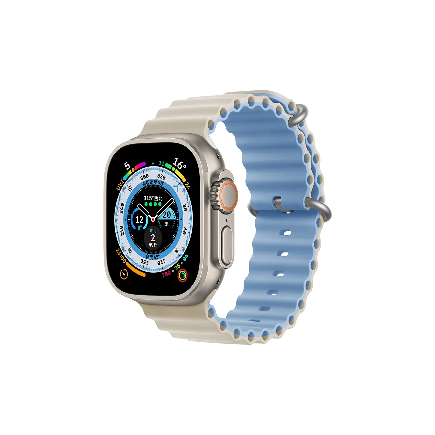 FZRT Strap Apple Compatibility Silicone Material