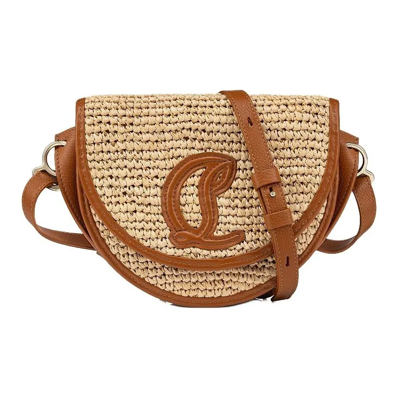 CL LUBOTING Calfskin Crossbody Bag, Shoulder Bag Women's Apricot
