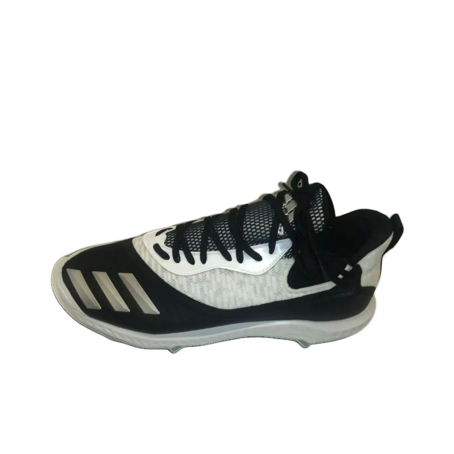 Adidas Icon V Bounce Cleats Baseball Shoes 'Black White'