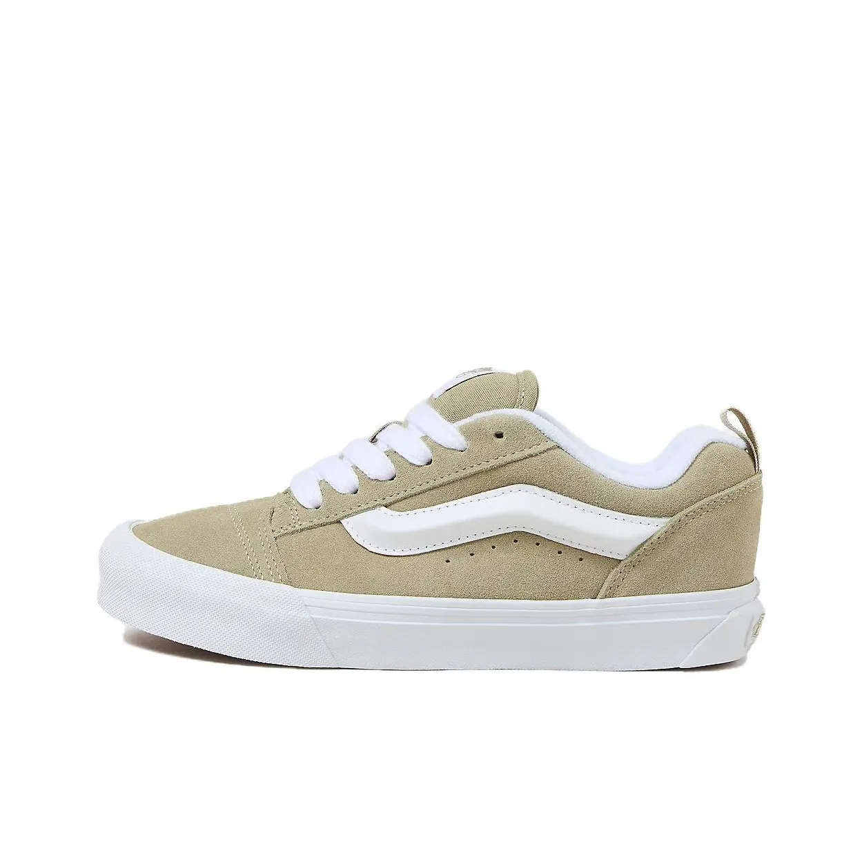 Vans Knu Skool Low Top Skateboard Shoes Unisex Ecru