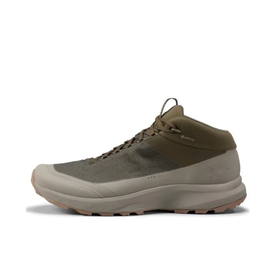 Arcteryx Aerios FL Водонепроницаемый Поддержка MID Топ Походная обувь Мужской Зеленый