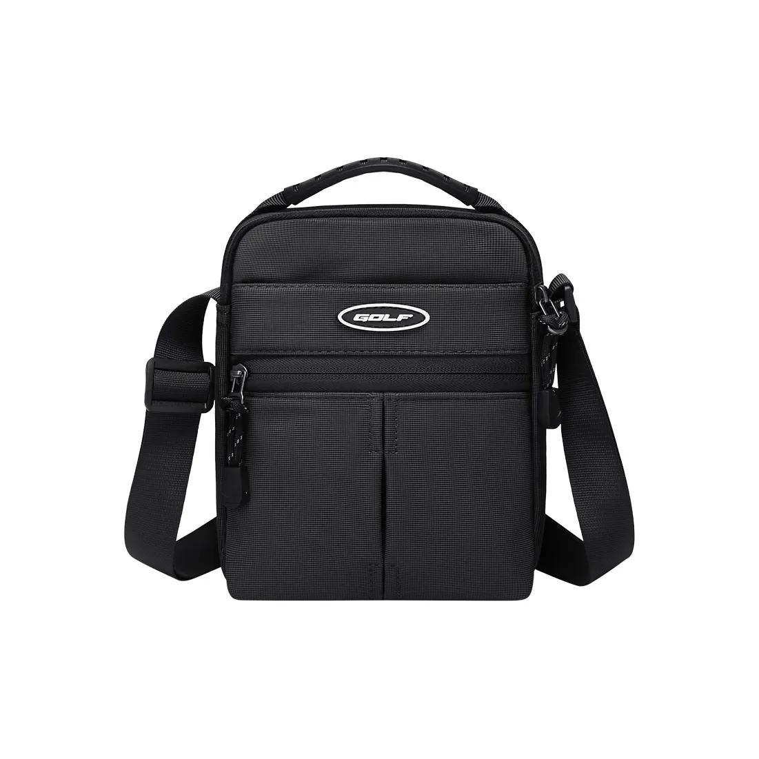 GOLF Ткань Портативная Сумка через плечо Сумка на плечо Мужская Яшма Черный