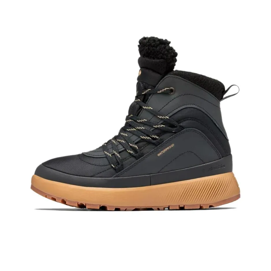 Columbia Red Hills Термозащита Водонепроницаемость Противоскользящие Амортизация Носки-снуд Женские Черные