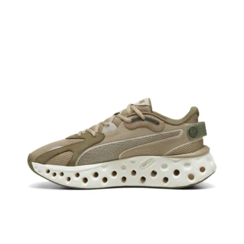 PUMA Softride Беговые кроссовки Низкие Дубовый коричневый Оливковый Гравийный серый Унисекс