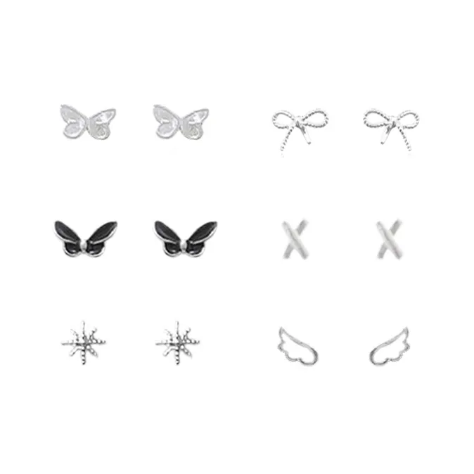 JUICY GRAPE Сплав Серьги-гвоздики Женские