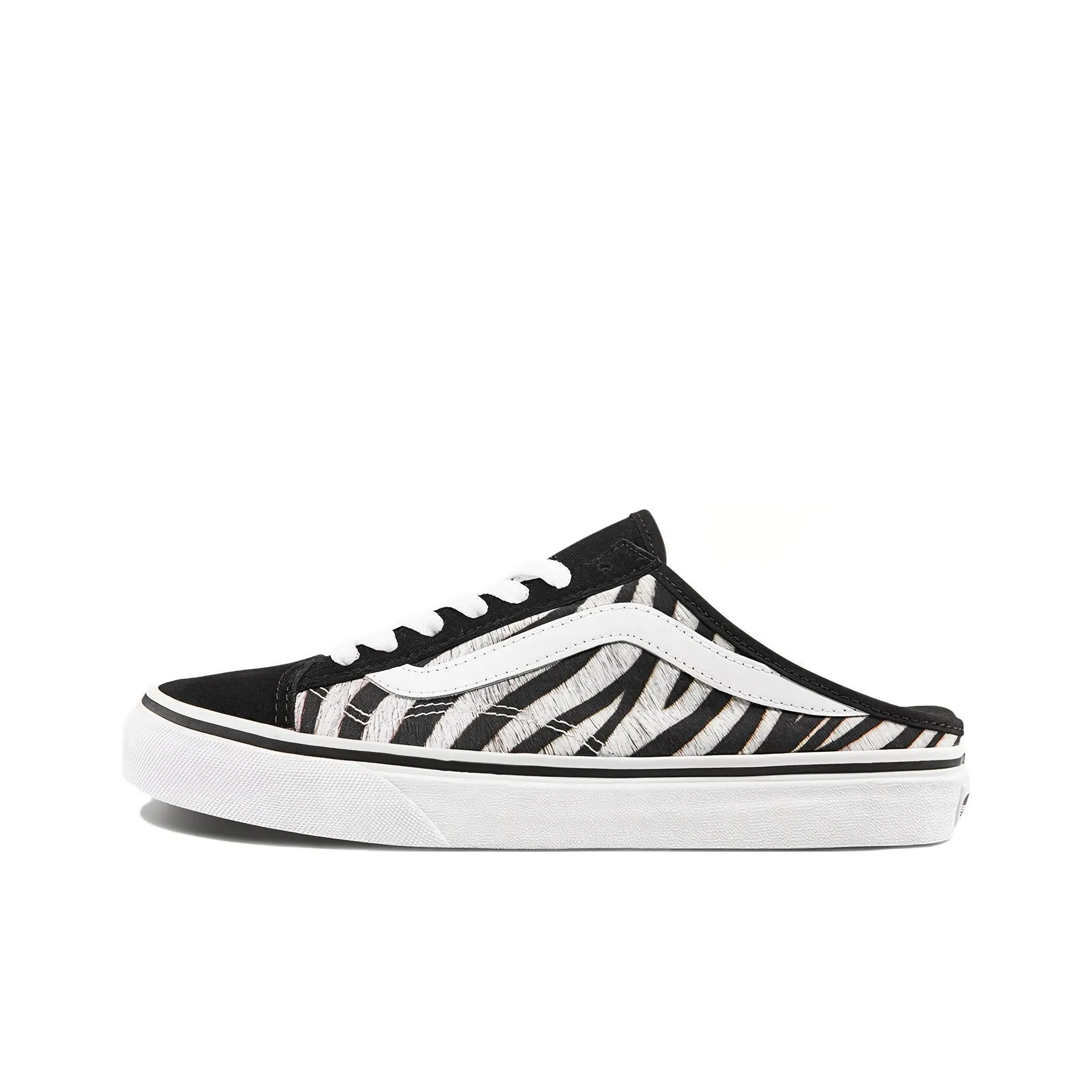 VANS Style 36 Series Низкие Скейтборд Кроссовки Женские Черные Белые