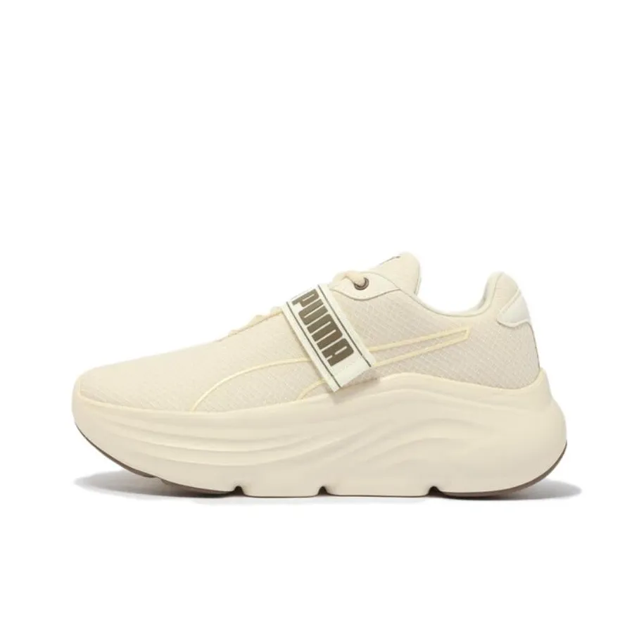 PUMA Prowl Anti Slip Wear Resistant Low Top Casual Running Shoes Women's Beige