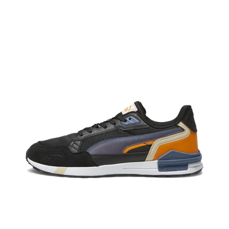 PUMA Graviton Tera Low Top Casual Shoes Unisex Black