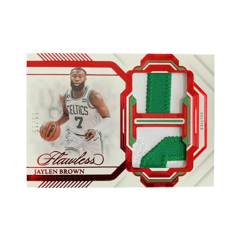 PANINI 2022 23 Game Worn Double Window Jersey Patch Champion MVP Player Card Product Accessible Sports Cards 1 Pc