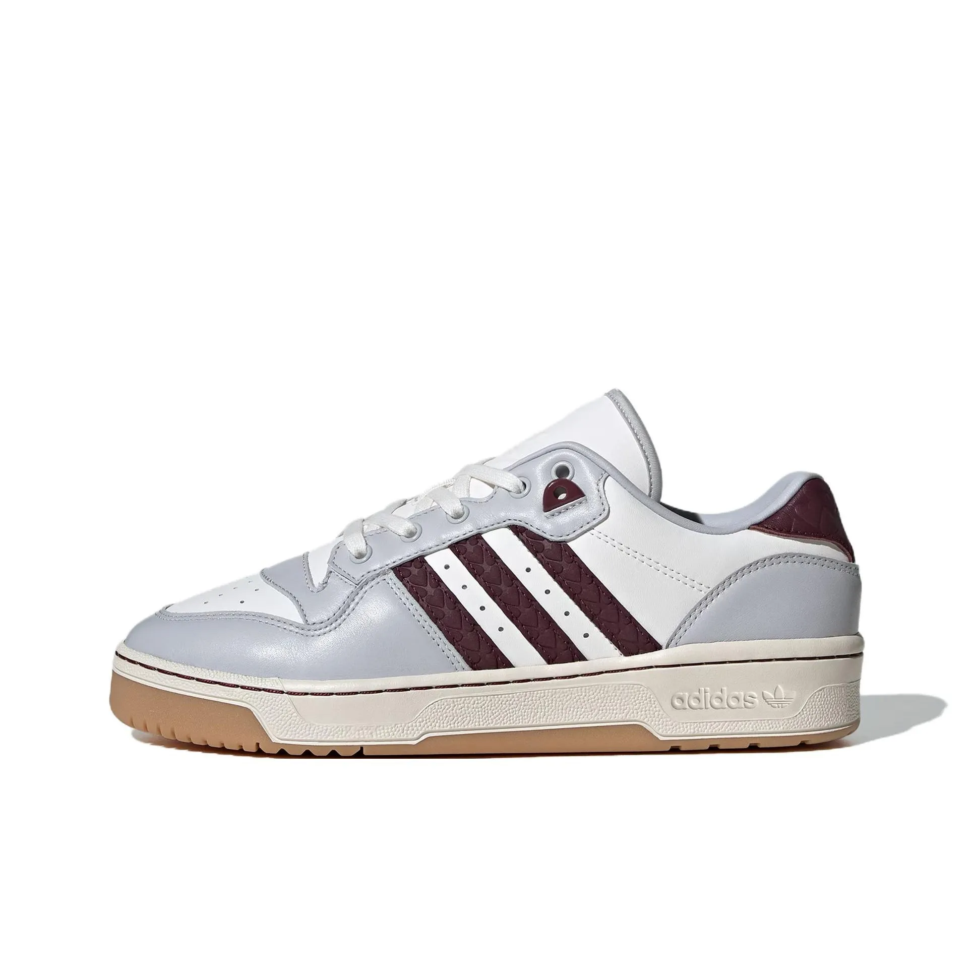 Adidas Originals Rivalry Non slip Lightweight Low Top Skateboard Shoes Unisex Gray