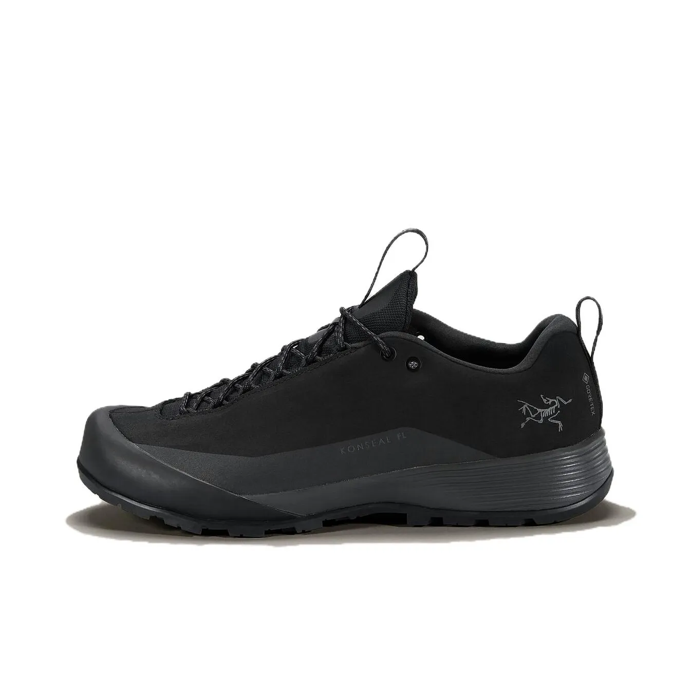 Arcteryx Konseal FL Slip Resistant, Abrasion Resistant, Supportive, Lightweight Low Top Hiking Shoes Women's Black