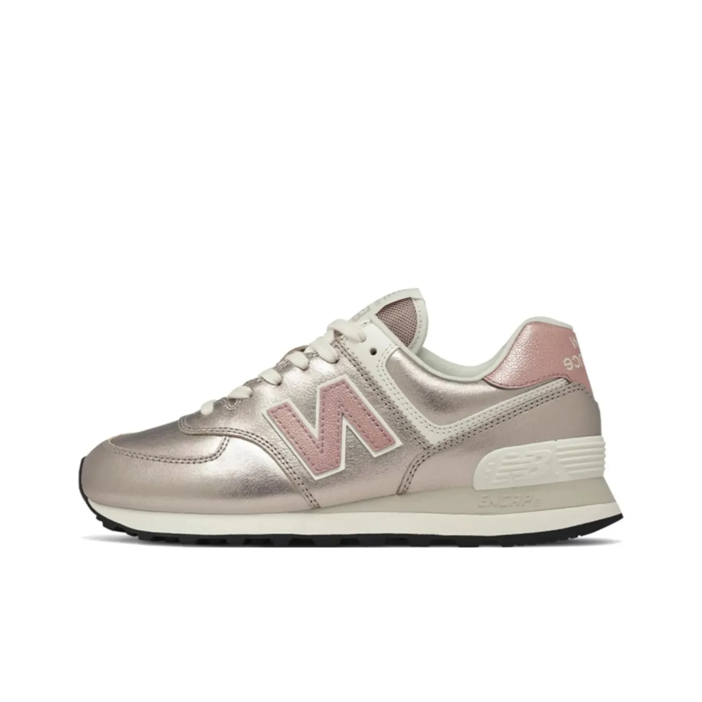 New Balance 574 Series Glitter Punk Black/Gold Women's