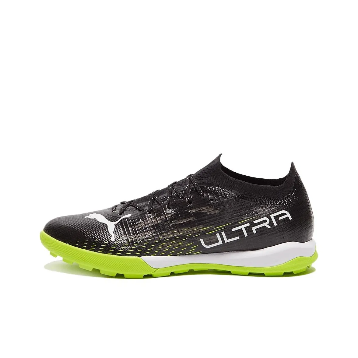 PUMA Ultra 1.3 AG Artificial Ground Artificial Ground Soccer Shoes Men's Black Green White