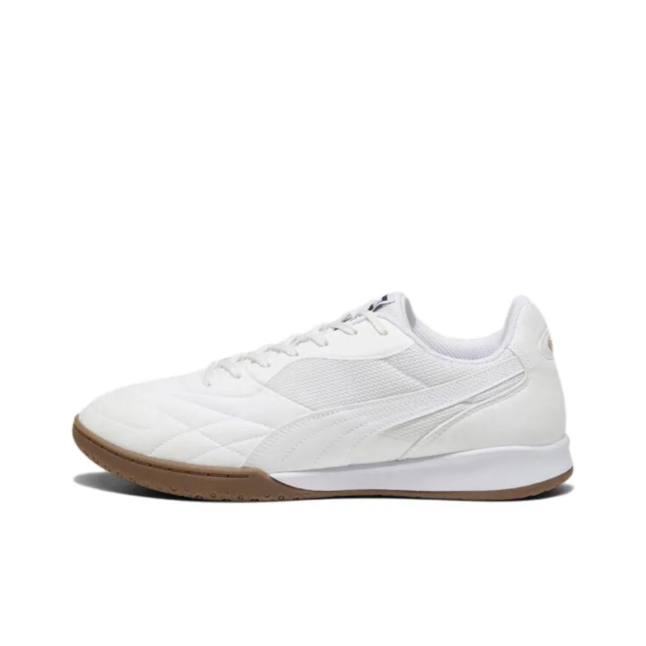 PUMA KING TOP Artificial Ground Soccer Shoes Unisex White