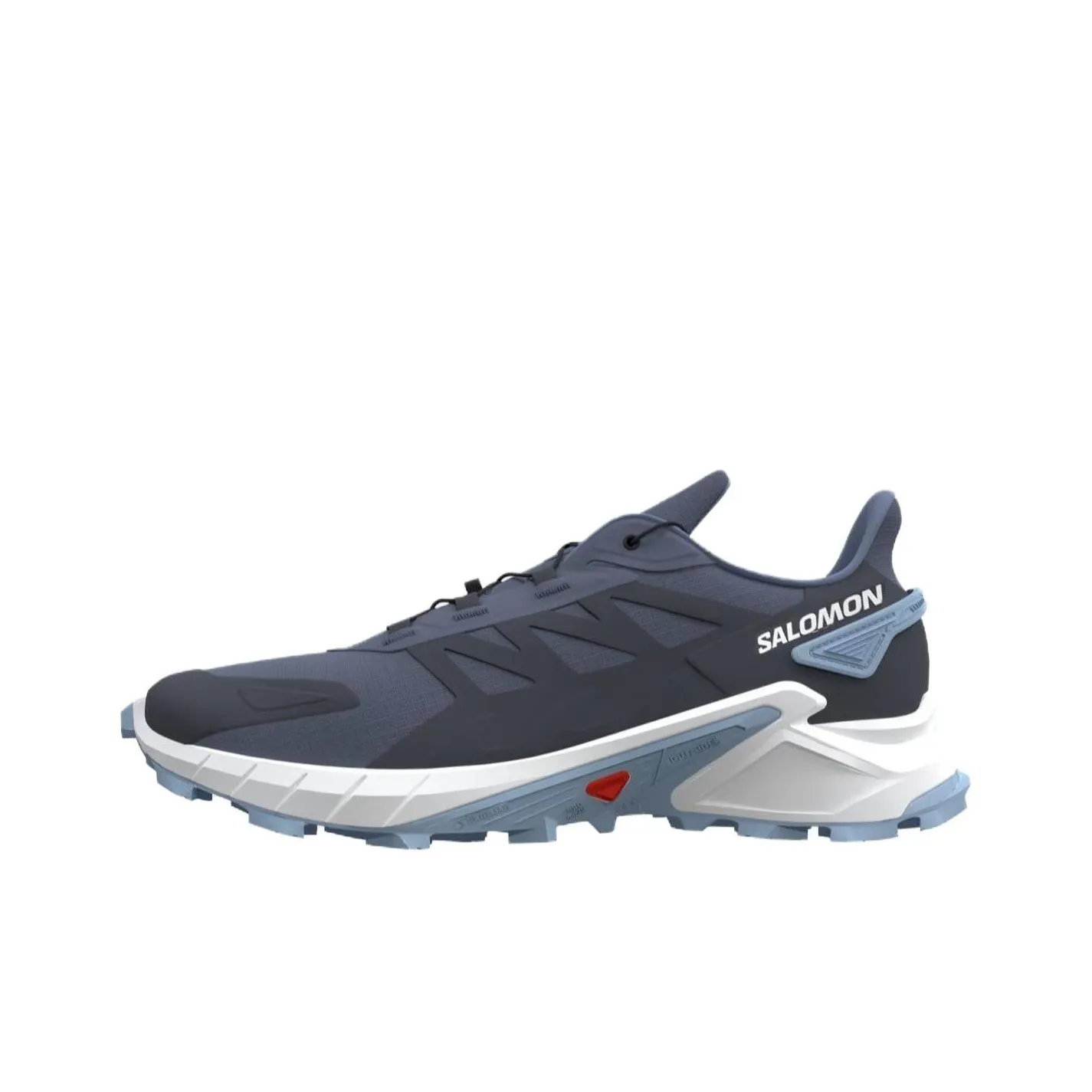 SALOMON Supercross 4 Амортизаторы Slip-resistant Низкие Кроссовки для бега Женские Темно-синие