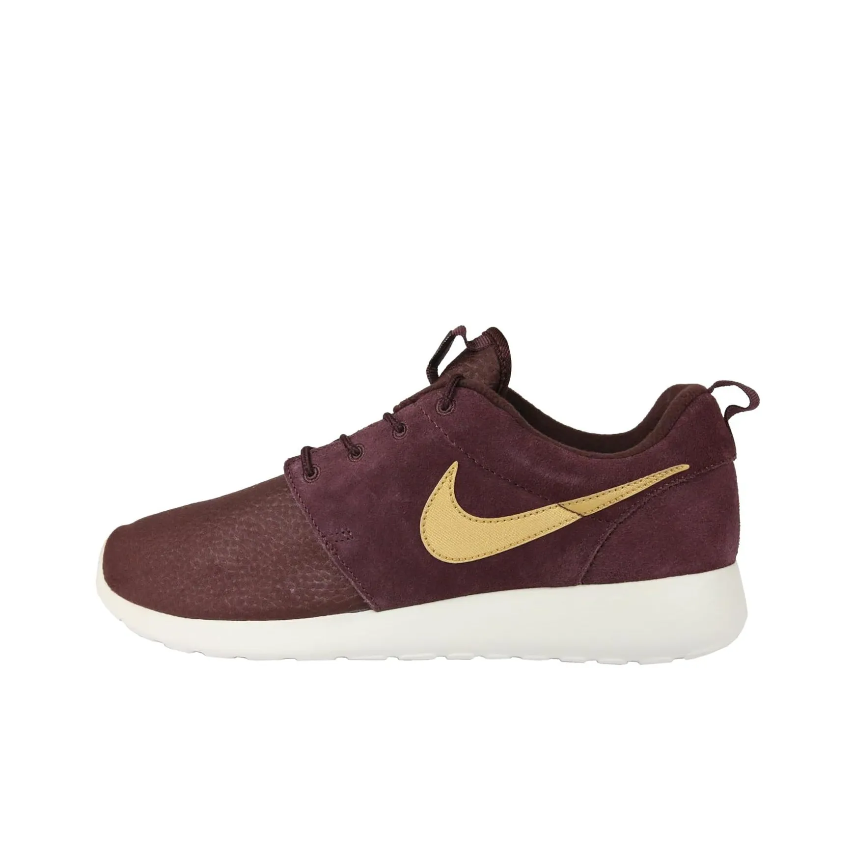 Nike Roshe One Амортизация Износостойкие Низкие Кроссовки для Бега Унисекс Бордовый