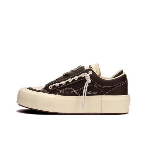 MATNUT Кроссовки для скейтбординга Low Top Черные Унисекс