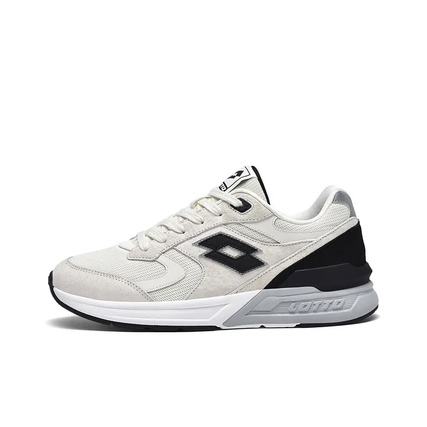 LOTTO Амортизация противоскользящий устойчивый к истиранию низкий топ повседневная обувь для бега мужская экрю